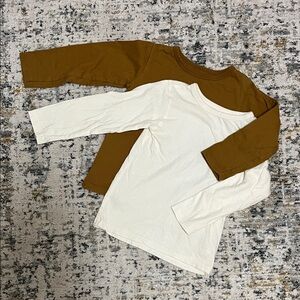 Mini Mioche Cloud Long Sleeve Tee - set of 2